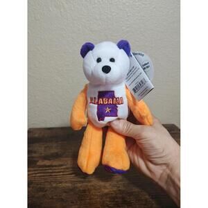 2003 Limited Treasures Alabama State Quarter Bear Collectible Beanbag Plush